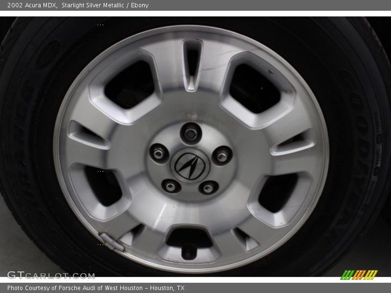 Starlight Silver Metallic / Ebony 2002 Acura MDX