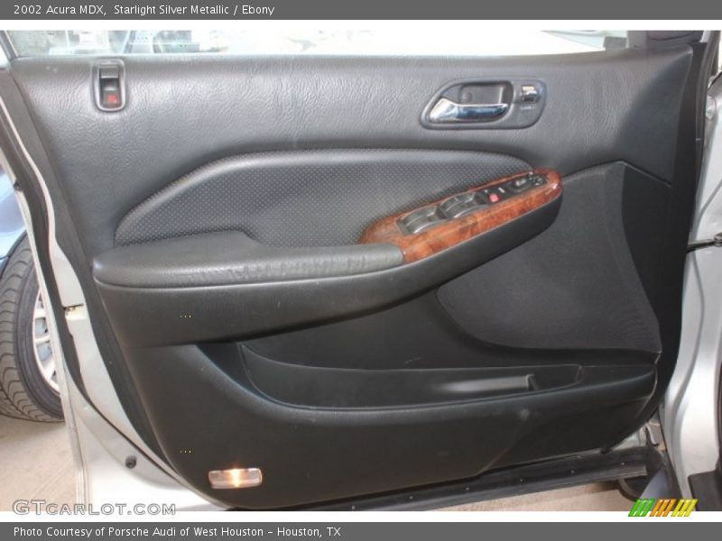 Starlight Silver Metallic / Ebony 2002 Acura MDX