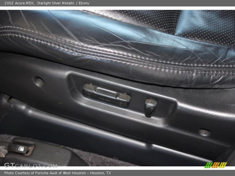 Starlight Silver Metallic / Ebony 2002 Acura MDX