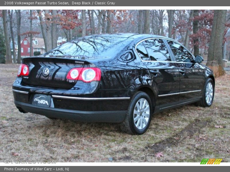 Deep Black / Classic Gray 2008 Volkswagen Passat Turbo Sedan
