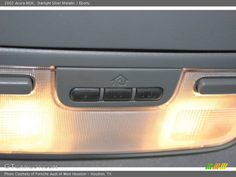 Starlight Silver Metallic / Ebony 2002 Acura MDX