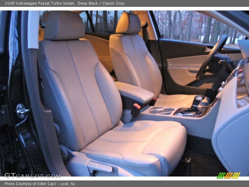 Deep Black / Classic Gray 2008 Volkswagen Passat Turbo Sedan