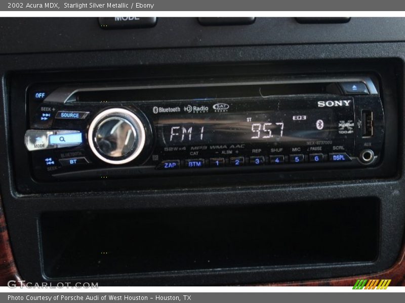Starlight Silver Metallic / Ebony 2002 Acura MDX