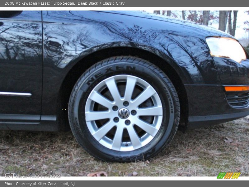 Deep Black / Classic Gray 2008 Volkswagen Passat Turbo Sedan