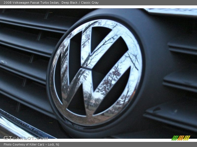 Deep Black / Classic Gray 2008 Volkswagen Passat Turbo Sedan