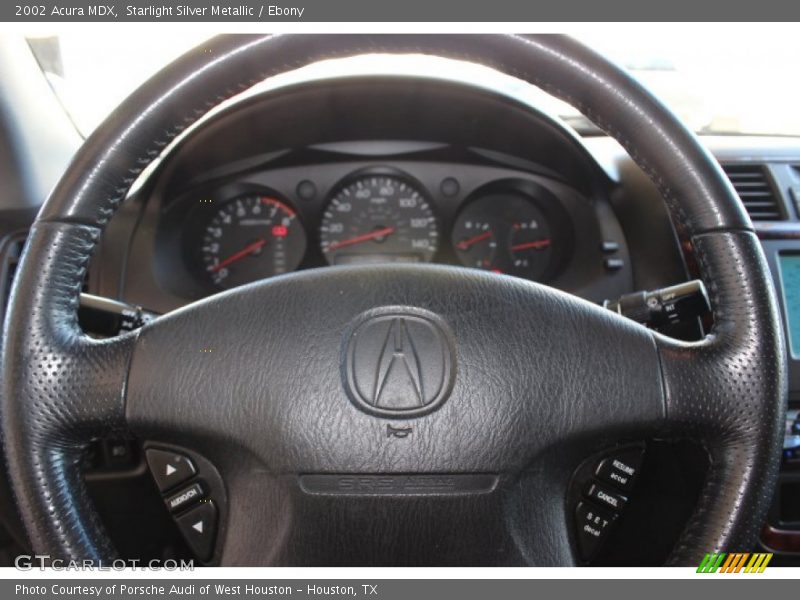 Starlight Silver Metallic / Ebony 2002 Acura MDX