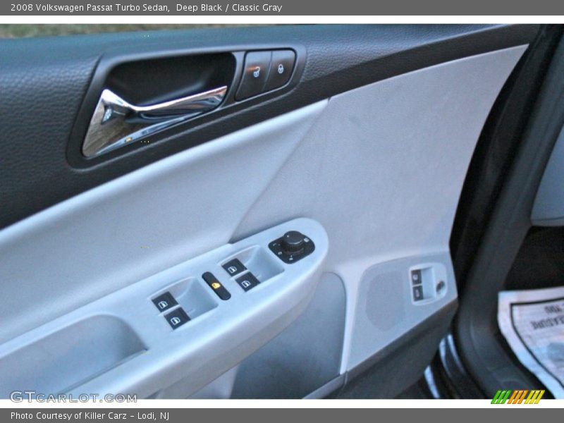 Deep Black / Classic Gray 2008 Volkswagen Passat Turbo Sedan