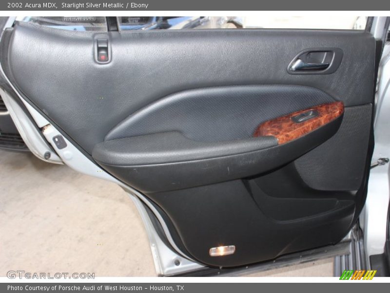 Starlight Silver Metallic / Ebony 2002 Acura MDX