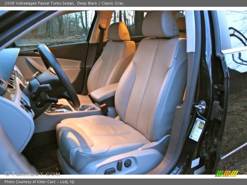 Deep Black / Classic Gray 2008 Volkswagen Passat Turbo Sedan