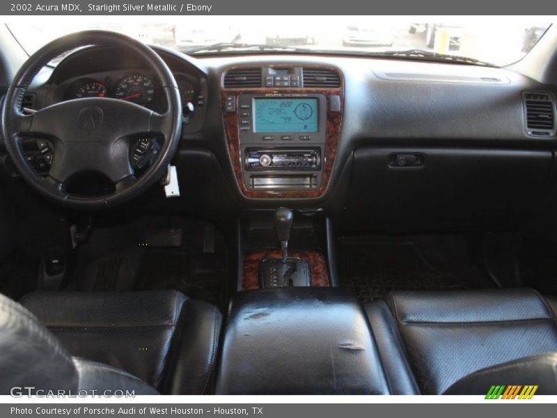 Starlight Silver Metallic / Ebony 2002 Acura MDX