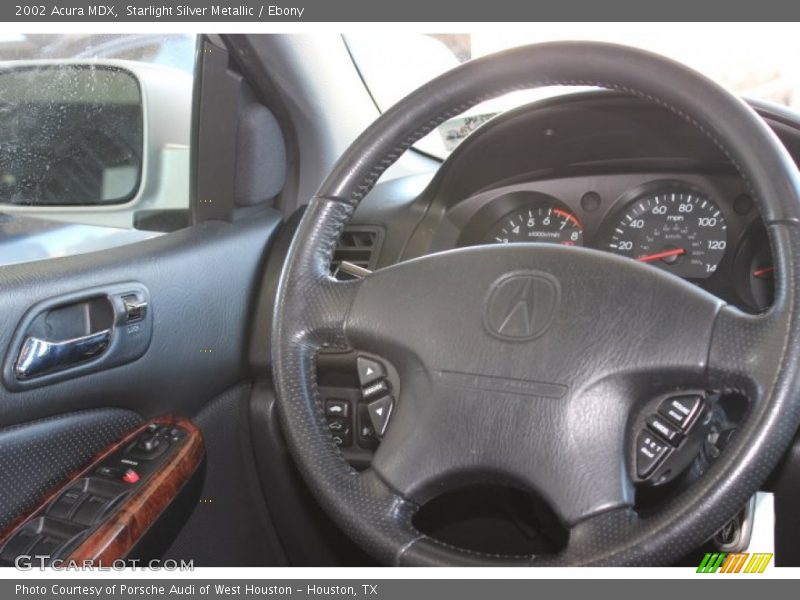 Starlight Silver Metallic / Ebony 2002 Acura MDX