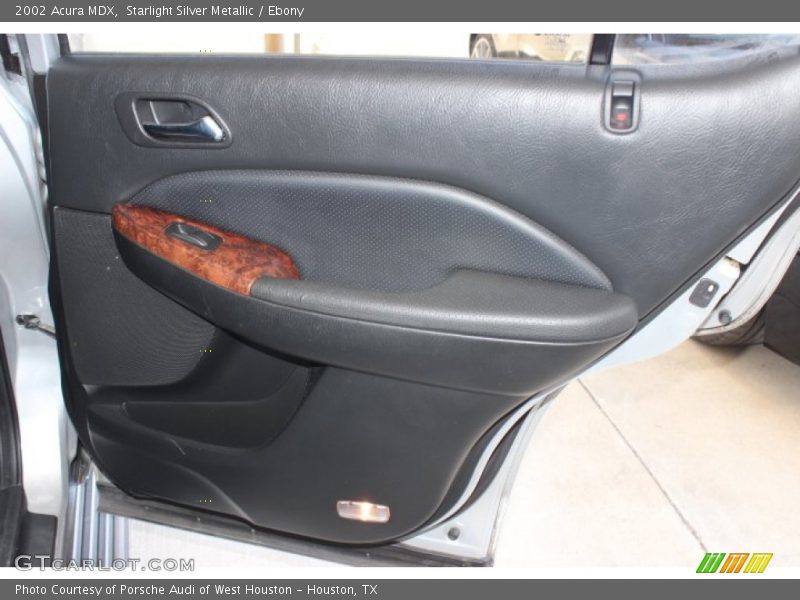 Starlight Silver Metallic / Ebony 2002 Acura MDX