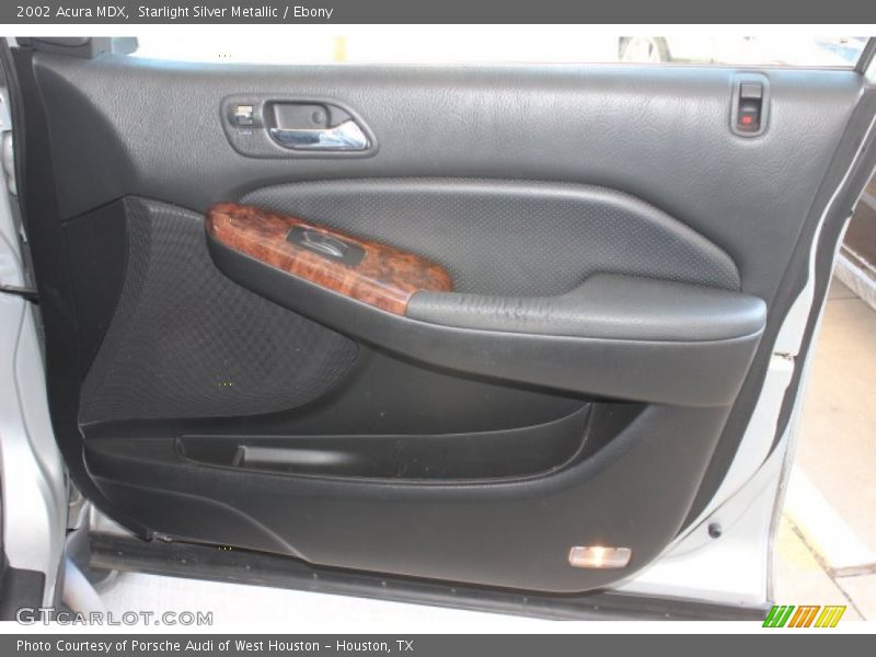 Starlight Silver Metallic / Ebony 2002 Acura MDX