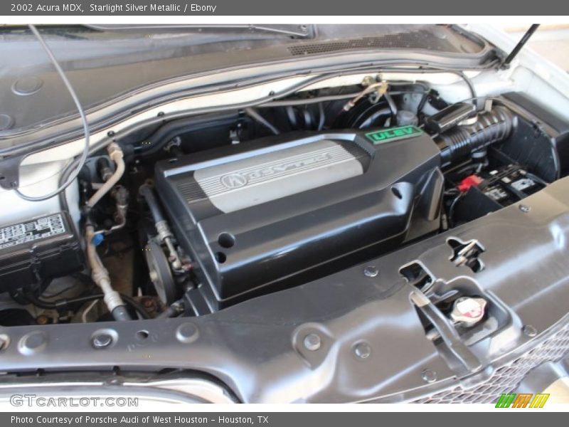 Starlight Silver Metallic / Ebony 2002 Acura MDX