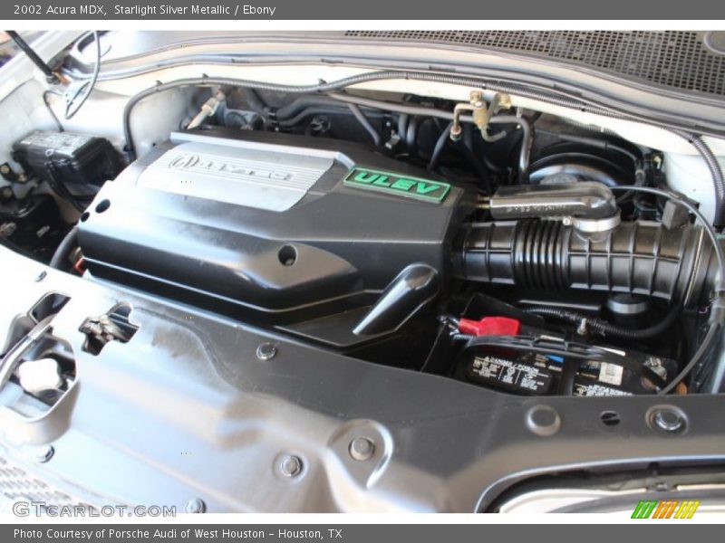 Starlight Silver Metallic / Ebony 2002 Acura MDX