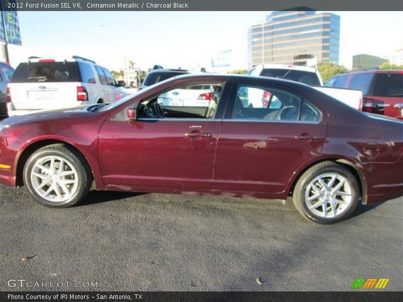 Cinnamon Metallic / Charcoal Black 2012 Ford Fusion SEL V6
