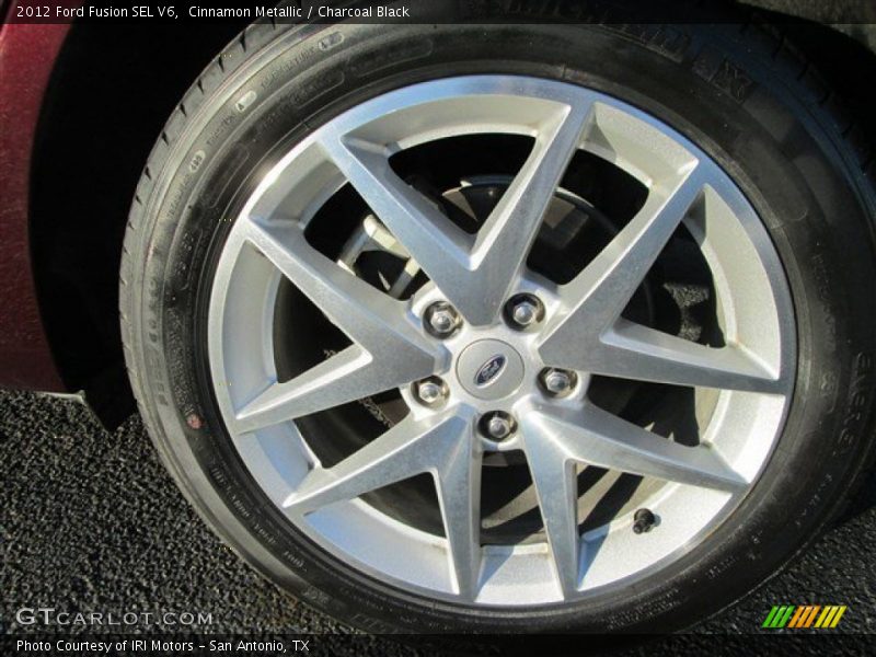 Cinnamon Metallic / Charcoal Black 2012 Ford Fusion SEL V6