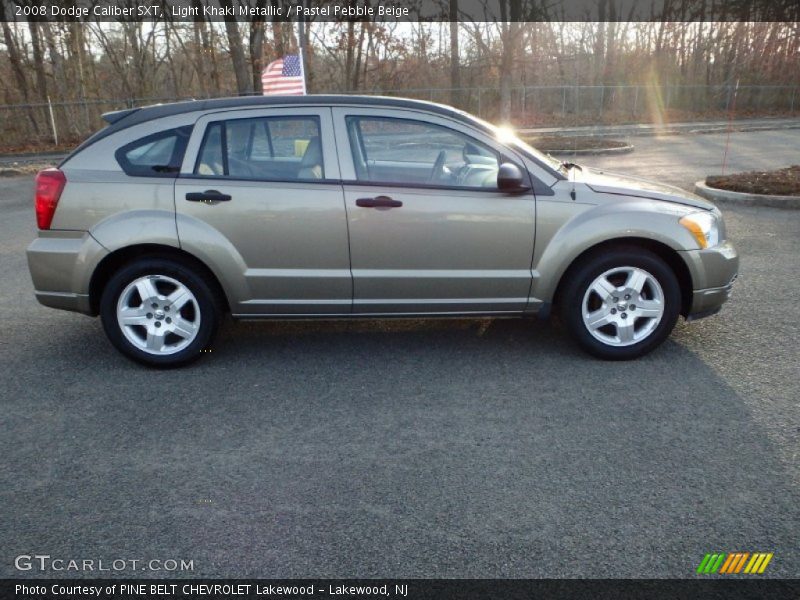  2008 Caliber SXT Light Khaki Metallic