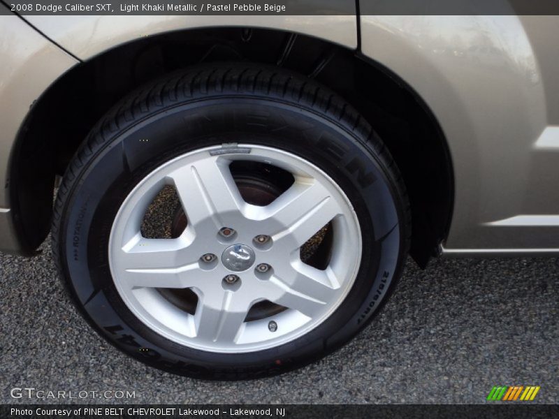 Light Khaki Metallic / Pastel Pebble Beige 2008 Dodge Caliber SXT