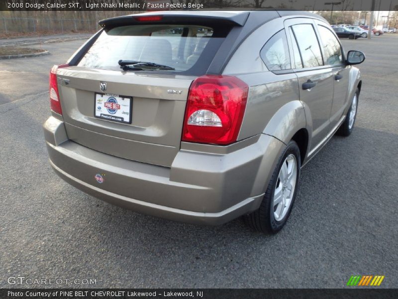 Light Khaki Metallic / Pastel Pebble Beige 2008 Dodge Caliber SXT