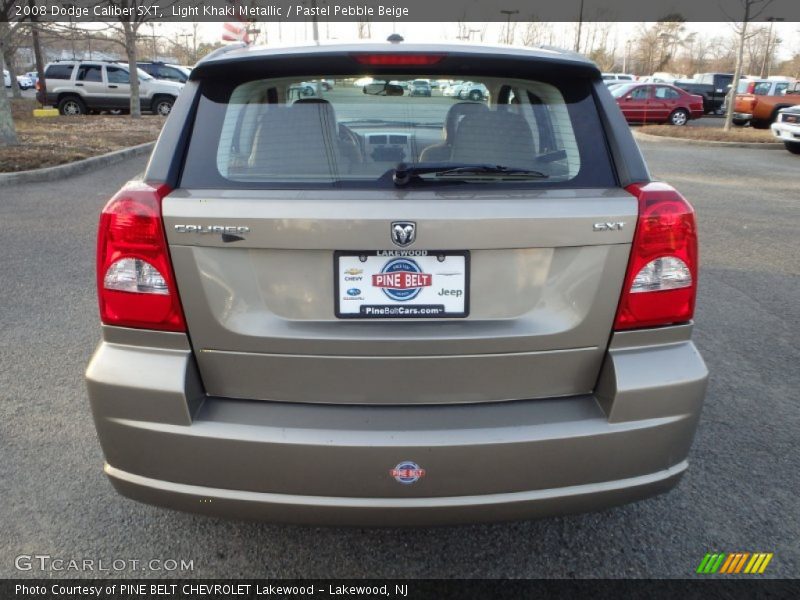 Light Khaki Metallic / Pastel Pebble Beige 2008 Dodge Caliber SXT