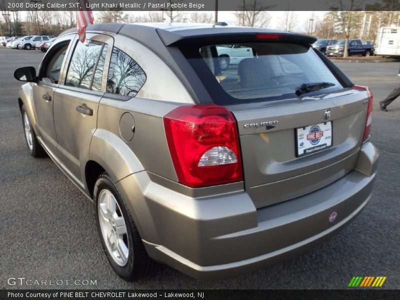 Light Khaki Metallic / Pastel Pebble Beige 2008 Dodge Caliber SXT