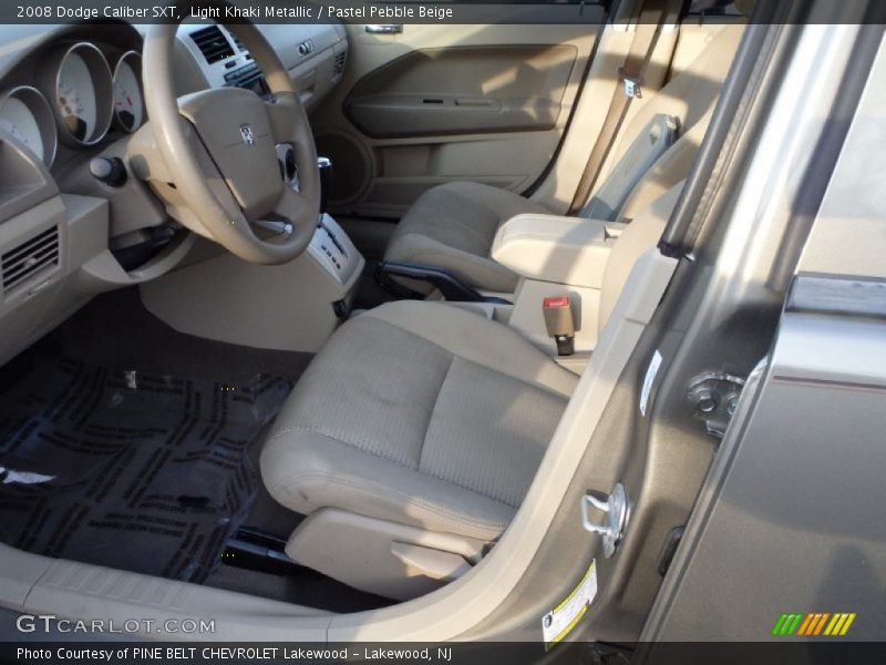  2008 Caliber SXT Pastel Pebble Beige Interior