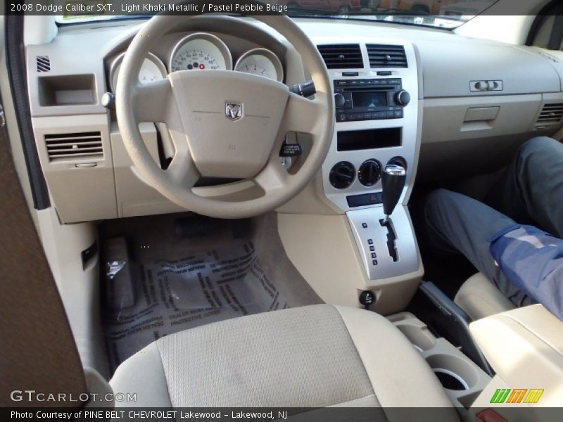Light Khaki Metallic / Pastel Pebble Beige 2008 Dodge Caliber SXT