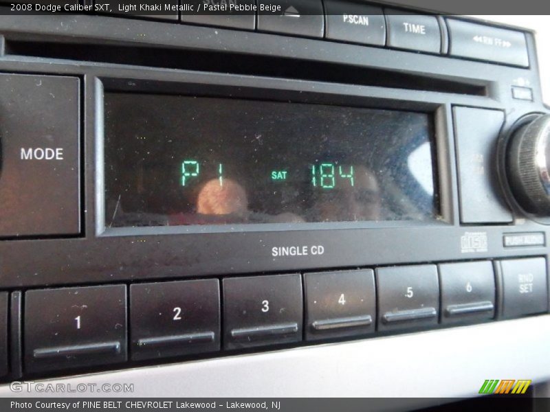 Light Khaki Metallic / Pastel Pebble Beige 2008 Dodge Caliber SXT