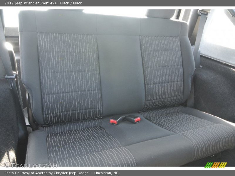 Black / Black 2012 Jeep Wrangler Sport 4x4