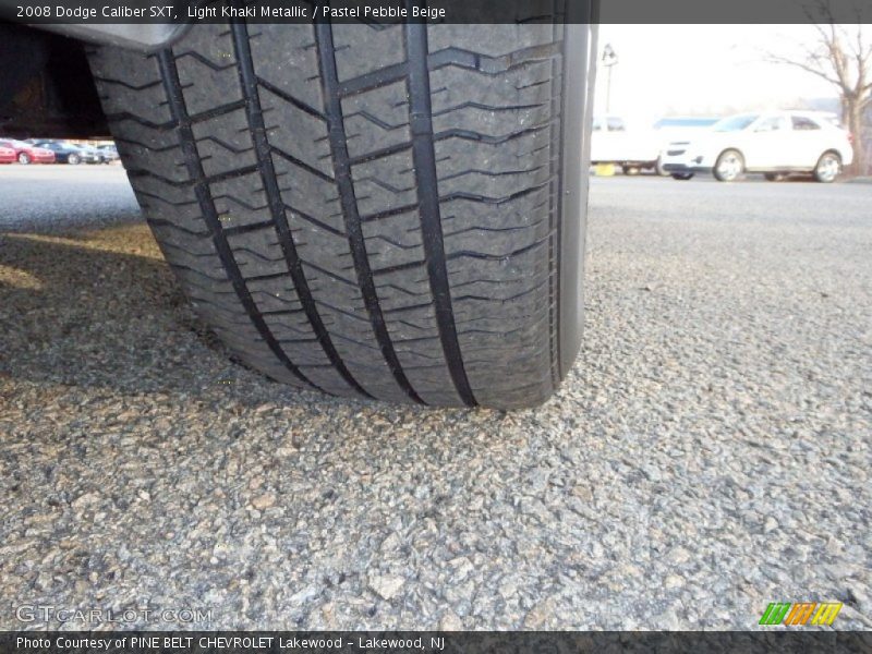 Light Khaki Metallic / Pastel Pebble Beige 2008 Dodge Caliber SXT