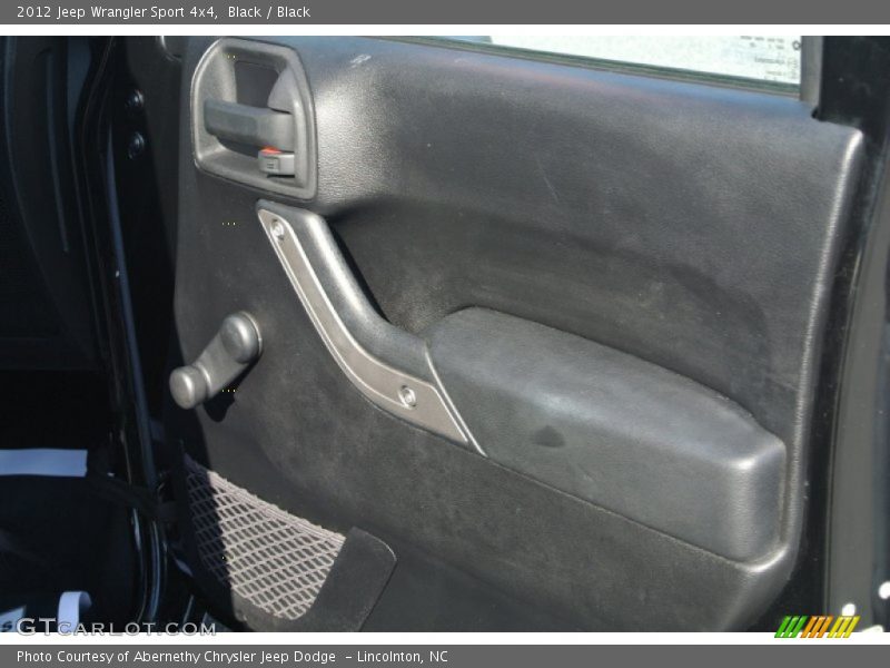 Black / Black 2012 Jeep Wrangler Sport 4x4
