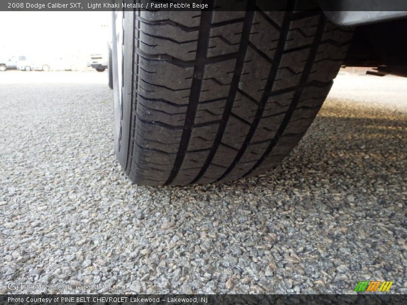 Light Khaki Metallic / Pastel Pebble Beige 2008 Dodge Caliber SXT