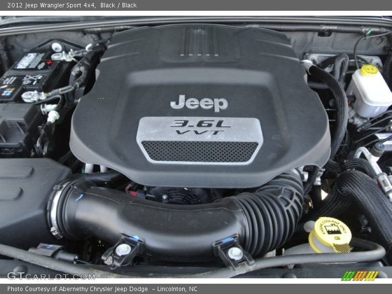 Black / Black 2012 Jeep Wrangler Sport 4x4