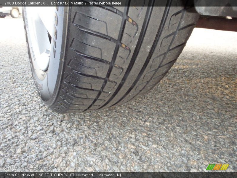 Light Khaki Metallic / Pastel Pebble Beige 2008 Dodge Caliber SXT