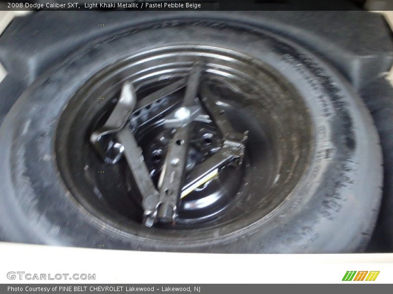 Light Khaki Metallic / Pastel Pebble Beige 2008 Dodge Caliber SXT
