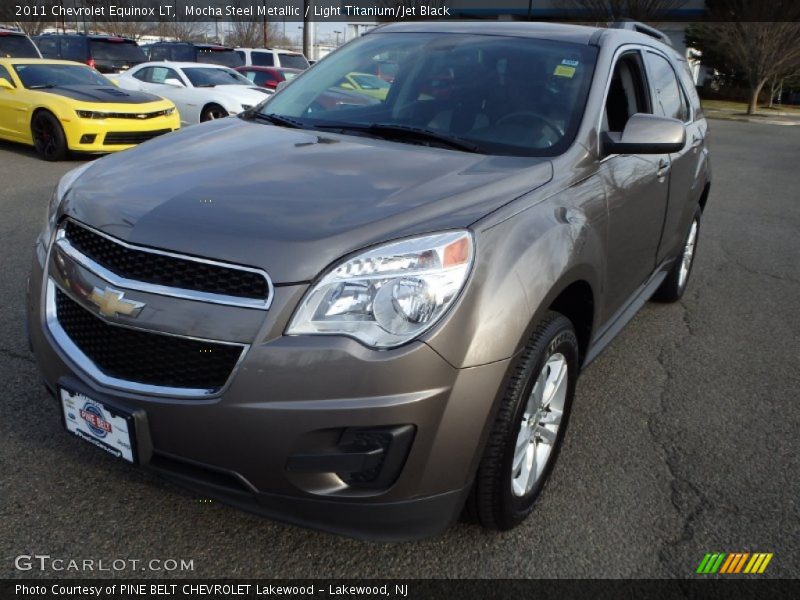 Mocha Steel Metallic / Light Titanium/Jet Black 2011 Chevrolet Equinox LT