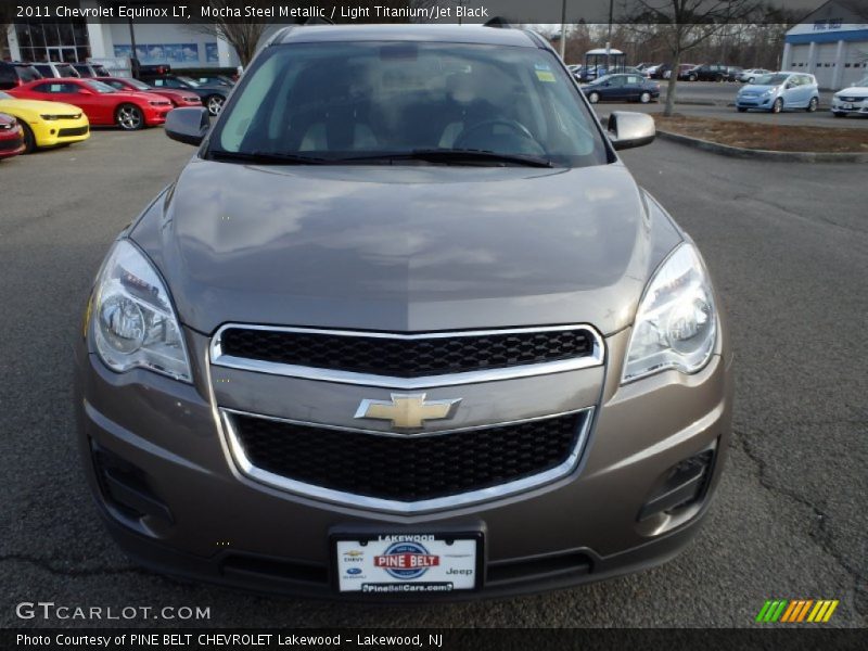 Mocha Steel Metallic / Light Titanium/Jet Black 2011 Chevrolet Equinox LT