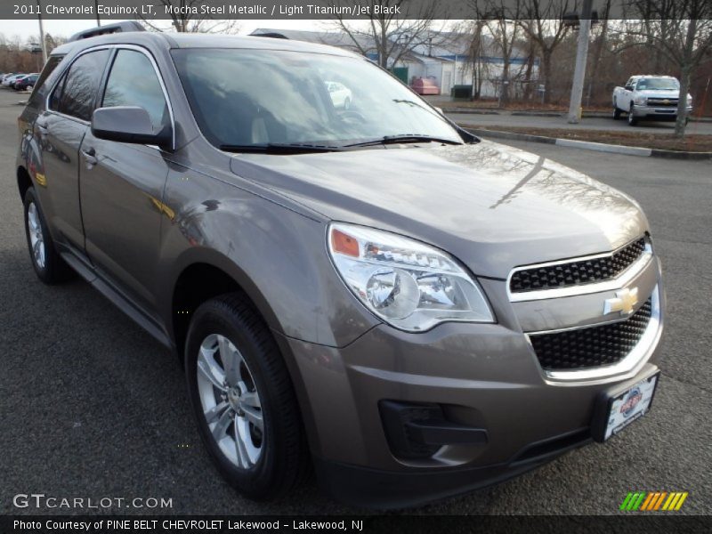 Mocha Steel Metallic / Light Titanium/Jet Black 2011 Chevrolet Equinox LT