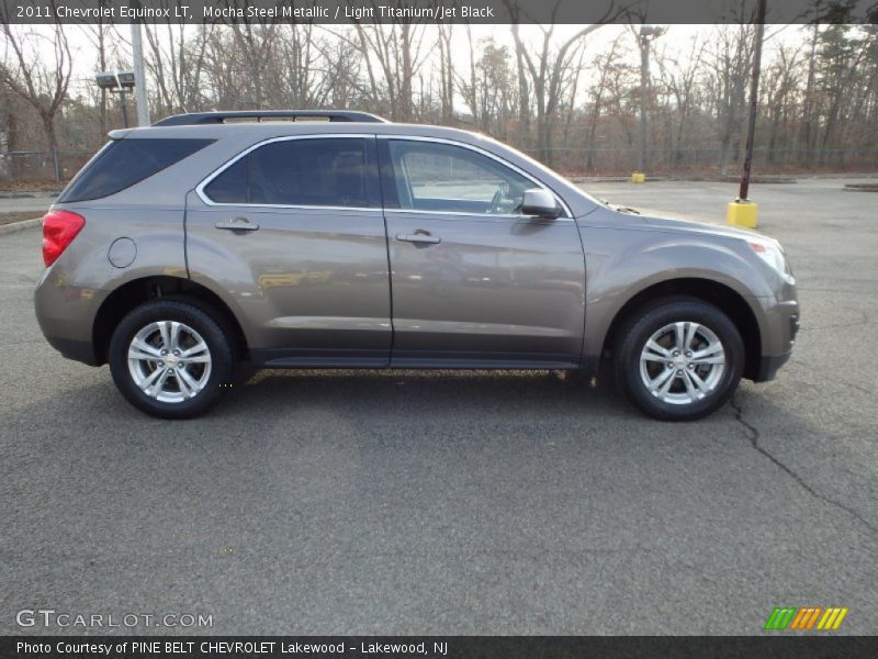 Mocha Steel Metallic / Light Titanium/Jet Black 2011 Chevrolet Equinox LT