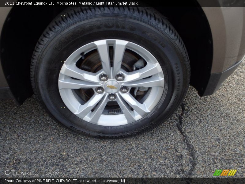 Mocha Steel Metallic / Light Titanium/Jet Black 2011 Chevrolet Equinox LT