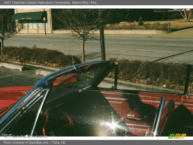 Bolero Red / Red 1967 Chevrolet Camaro Rally Sport Convertible