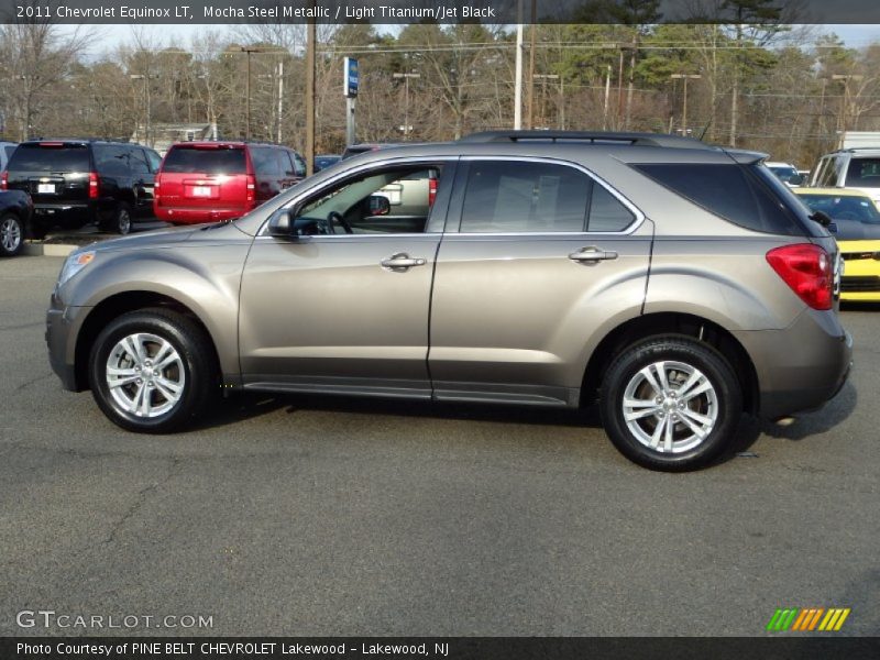 Mocha Steel Metallic / Light Titanium/Jet Black 2011 Chevrolet Equinox LT
