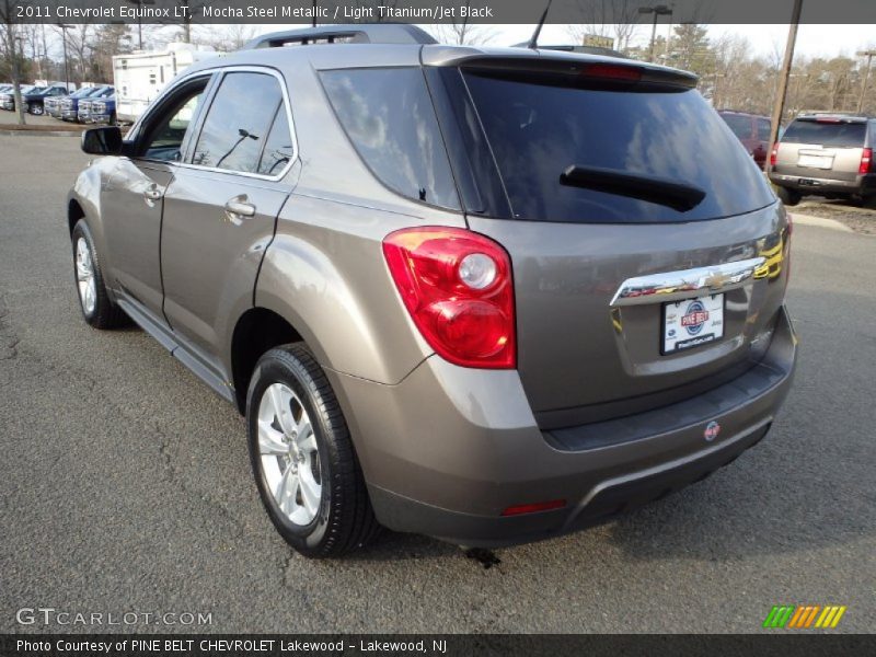 Mocha Steel Metallic / Light Titanium/Jet Black 2011 Chevrolet Equinox LT