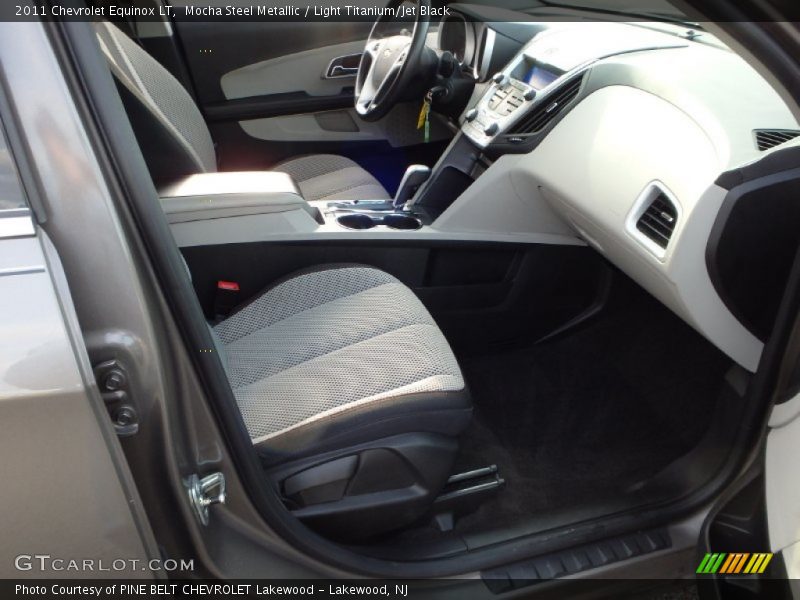 Mocha Steel Metallic / Light Titanium/Jet Black 2011 Chevrolet Equinox LT