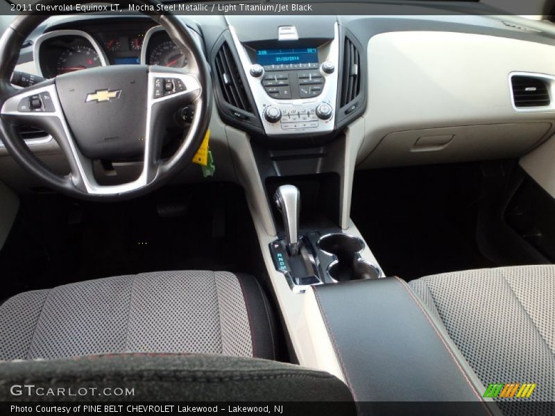 Mocha Steel Metallic / Light Titanium/Jet Black 2011 Chevrolet Equinox LT