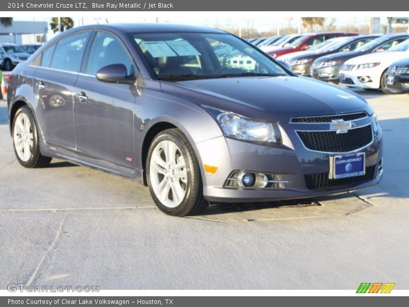 Blue Ray Metallic / Jet Black 2014 Chevrolet Cruze LTZ