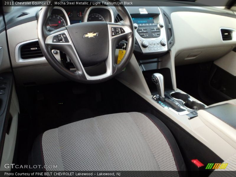 Mocha Steel Metallic / Light Titanium/Jet Black 2011 Chevrolet Equinox LT