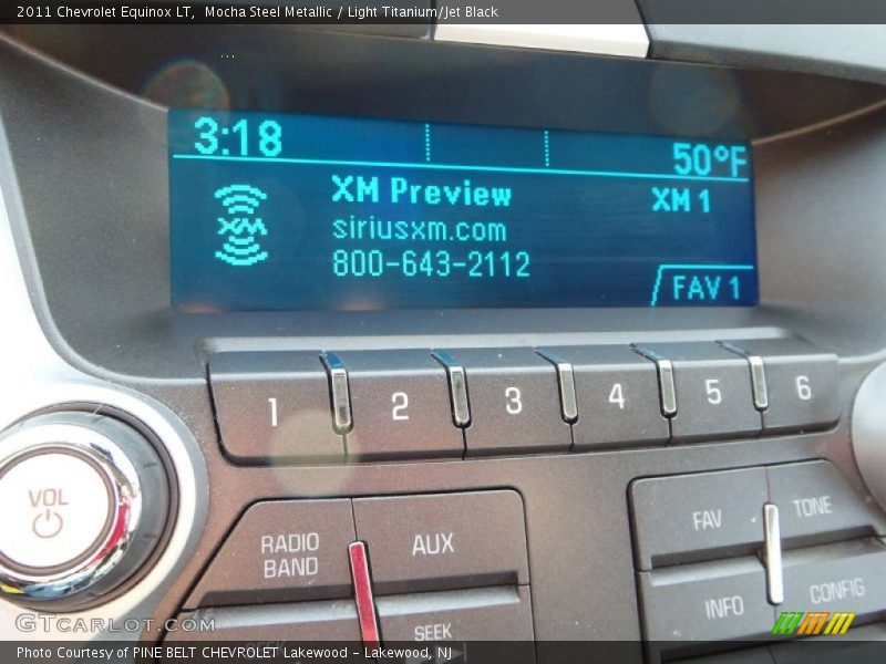 Mocha Steel Metallic / Light Titanium/Jet Black 2011 Chevrolet Equinox LT