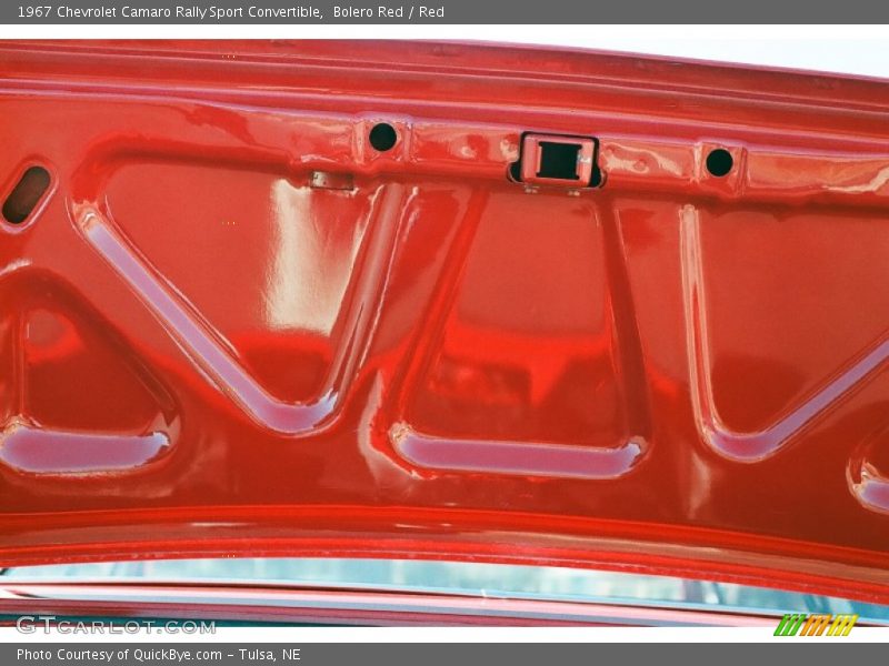 Bolero Red / Red 1967 Chevrolet Camaro Rally Sport Convertible